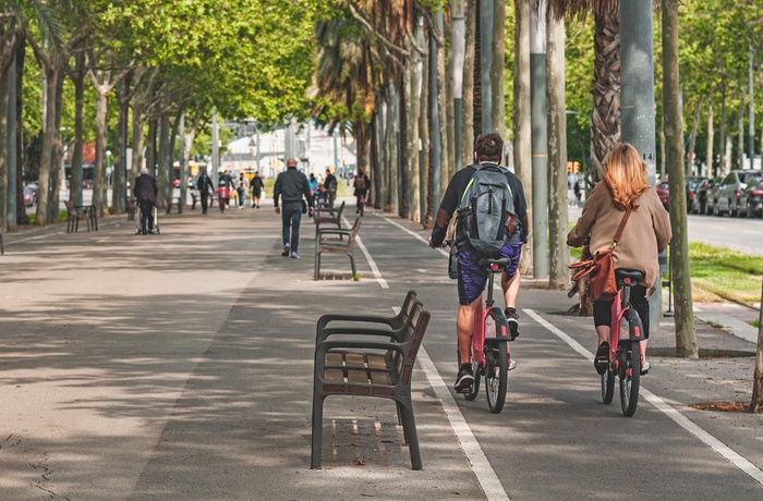 Sightseeing P Cykel I Barcelona FDM Travel